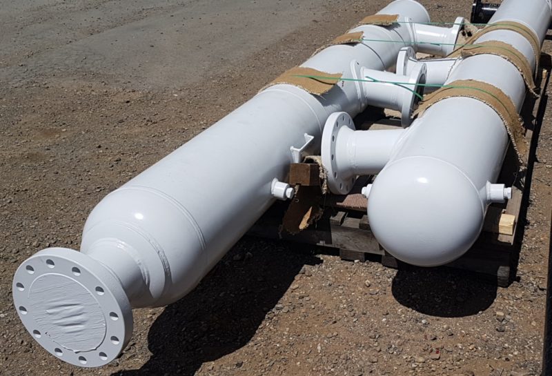 Client -Central Petroleum -2 of discharge bottles and 2 of suction bottles